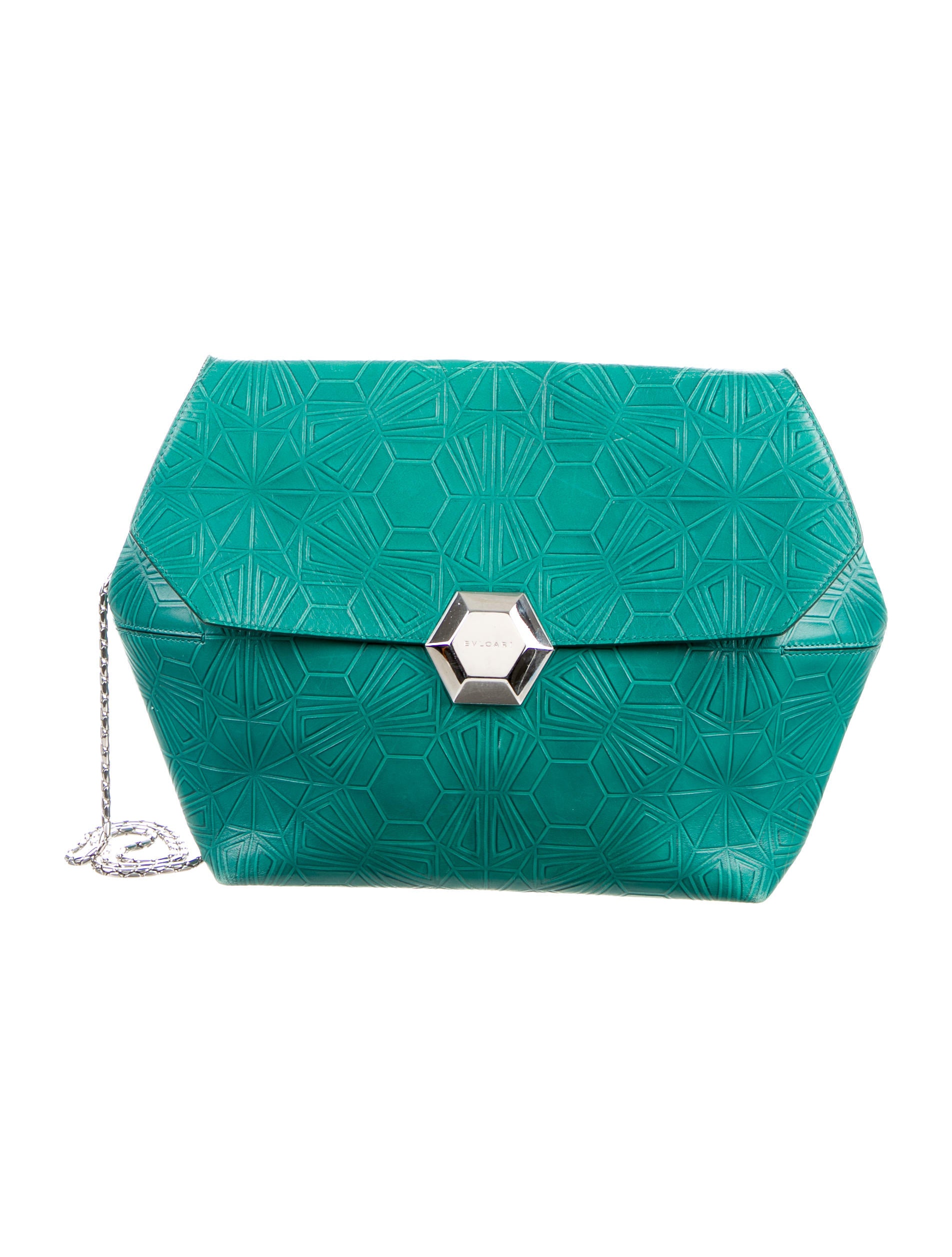 BVLGARI マシューウィリアムソン ショルダーバッグ Matthew Williamson x Bvlgari Embossed Leather Crossbody Bag