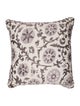 Madeline Weinrib Embroidered Linen Throw Pillow