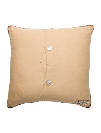 Madeline Weinrib Embroidered Throw Pillow