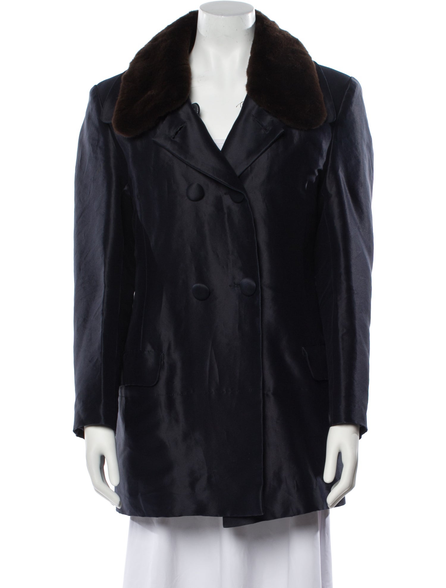 Hermès Vintage Late 1990's - Early 2000's Coat - Black Coats