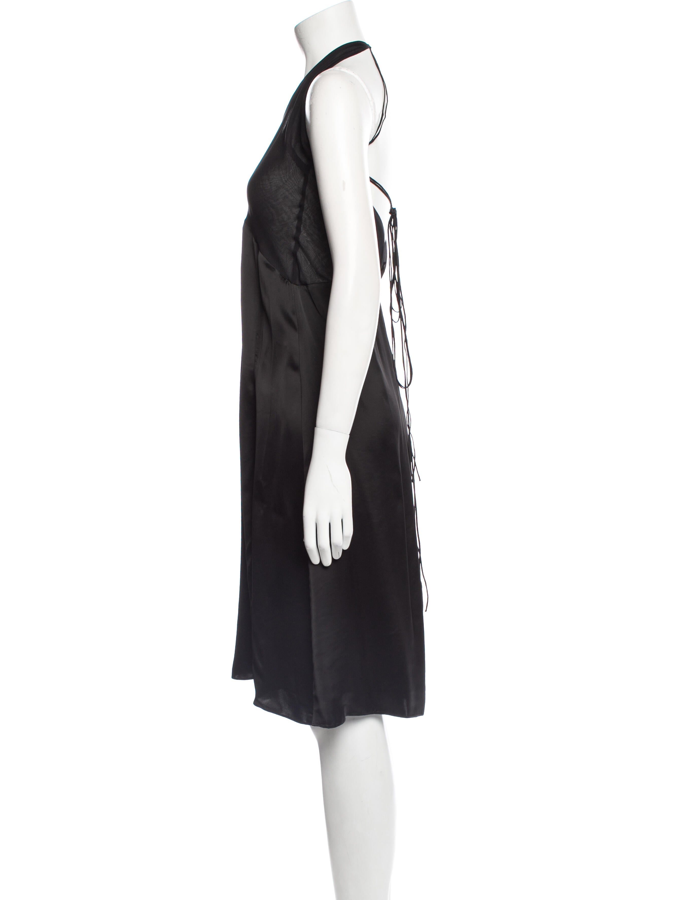 Maximilian Silk Knee-Length Dress