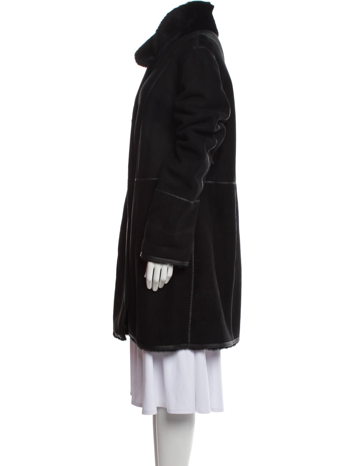 Maximilian Shearling Fur Coat w/ Tags