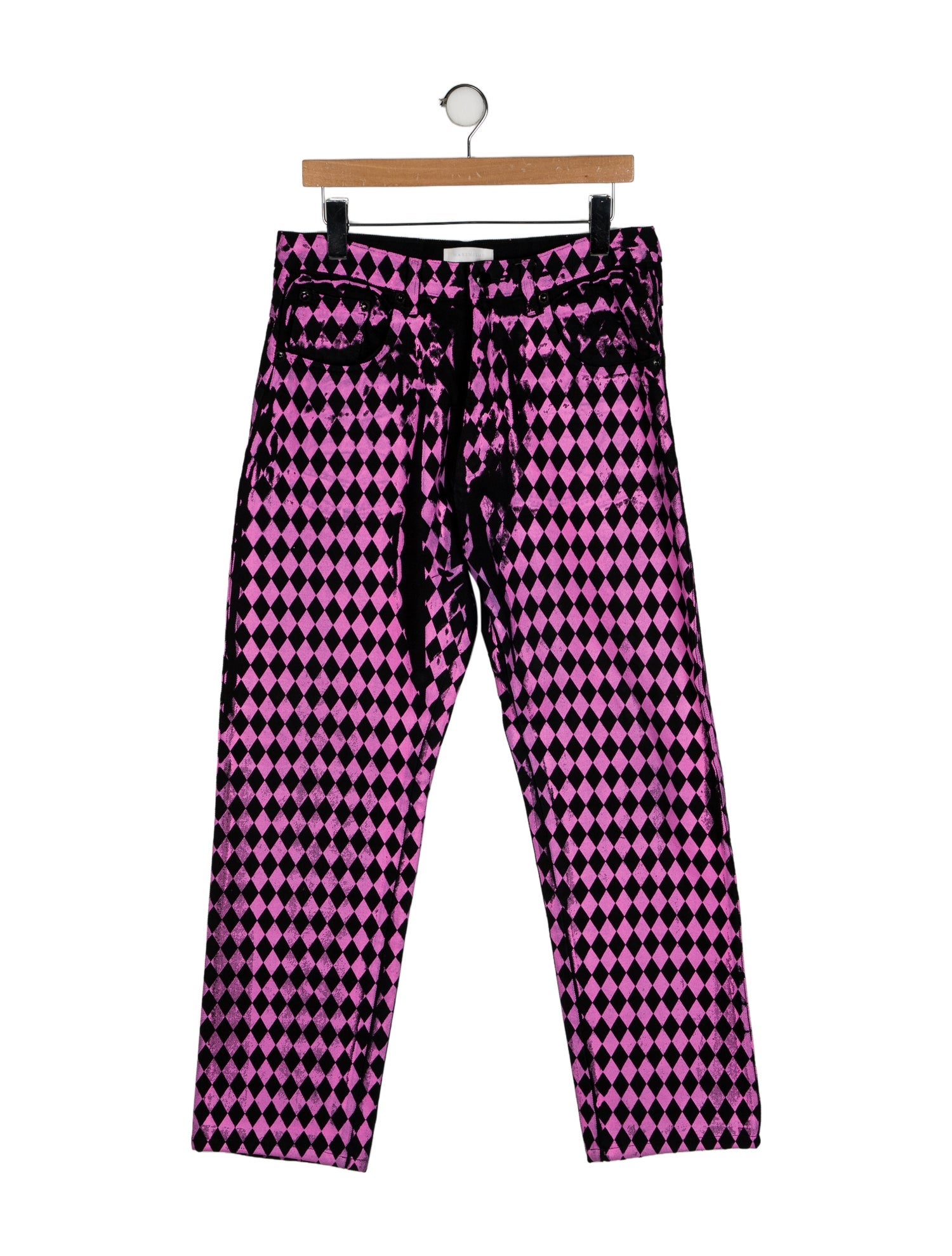 Maximilian High-Rise Straight Leg Jeans