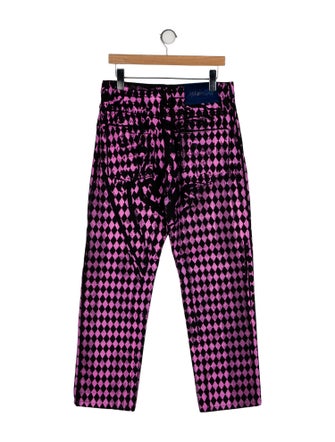 Maximilian High-Rise Straight Leg Jeans