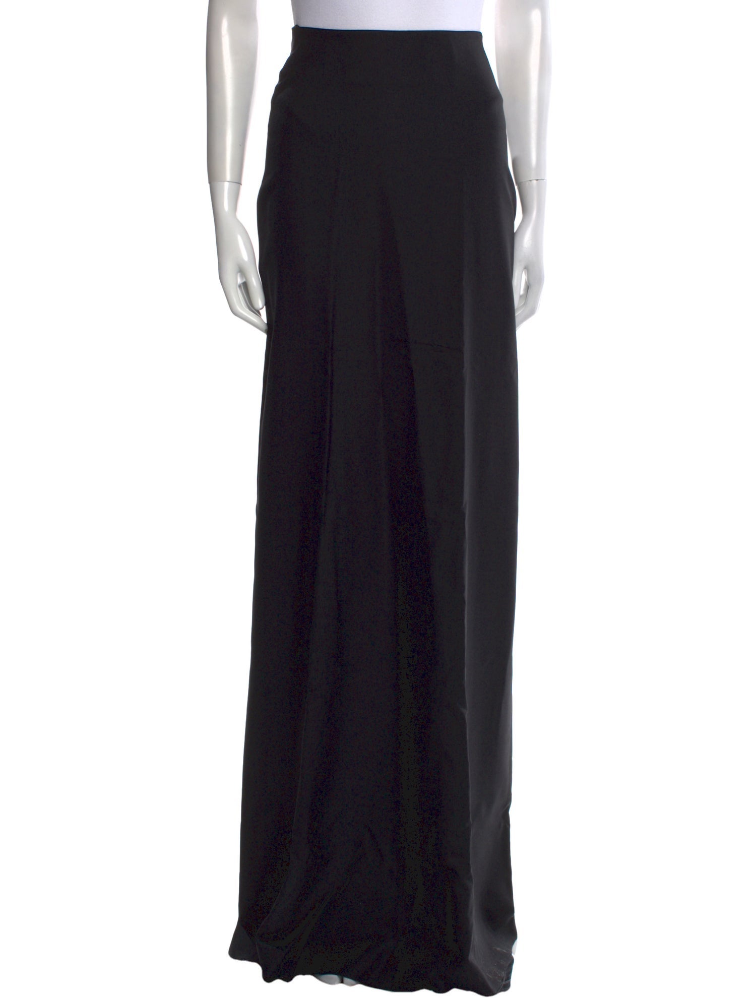 Maximilian Wool Long Skirt