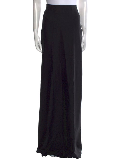 Maximilian Wool Long Skirt