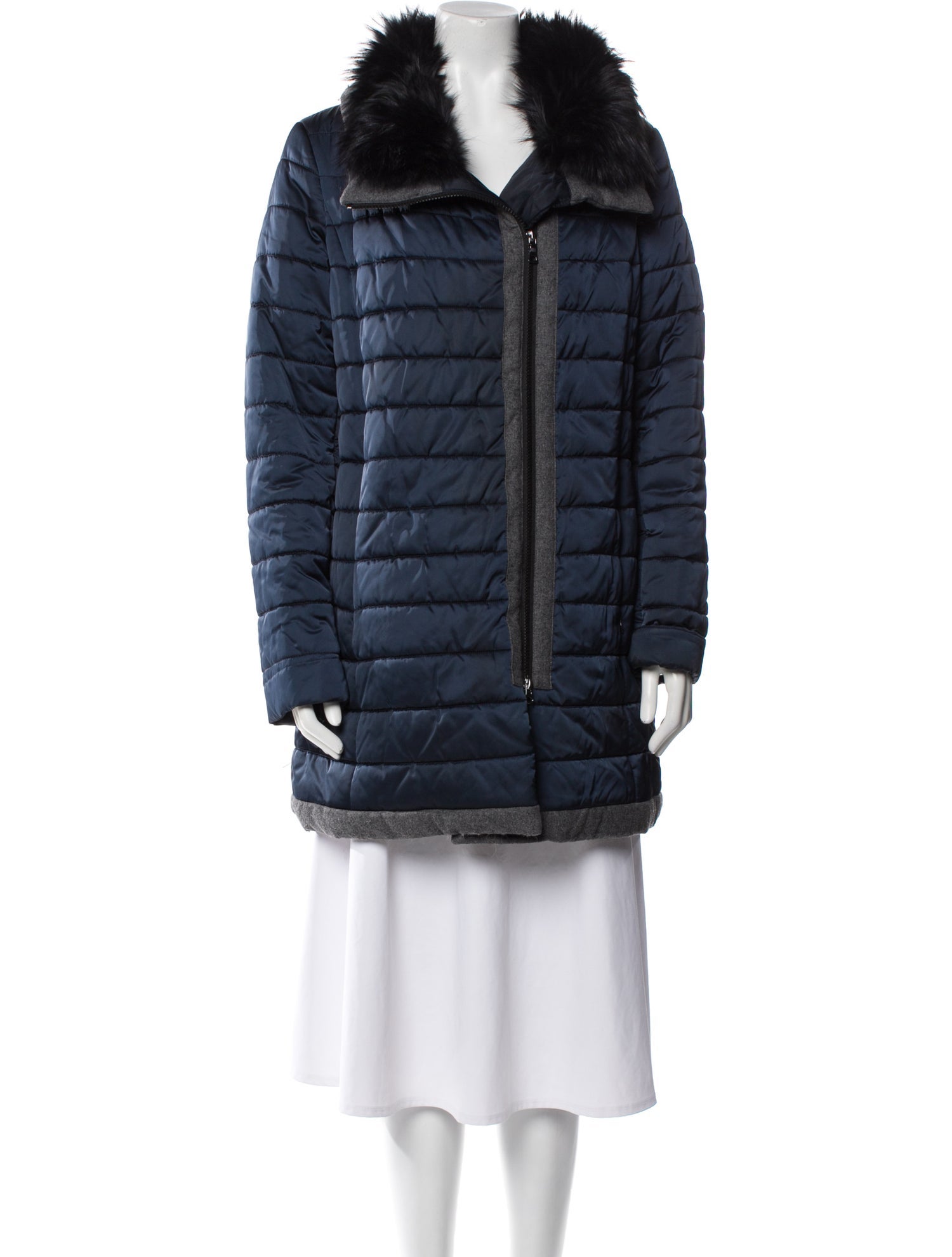 Maximilian Faux Fur Coat