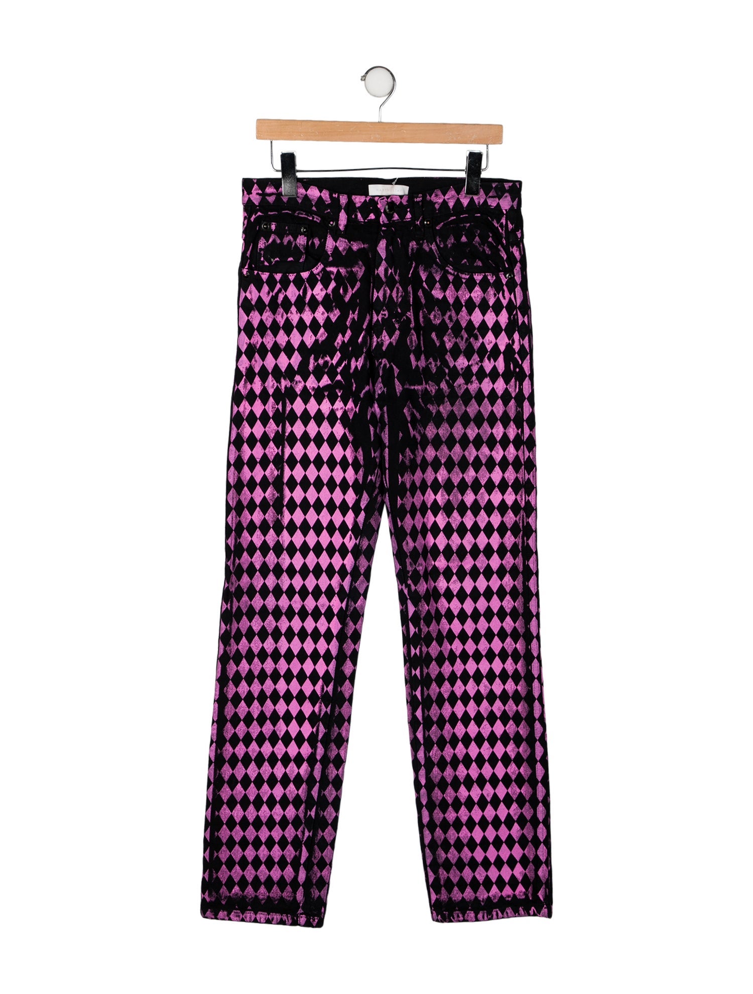 Maximilian High-Rise Straight Leg Jeans