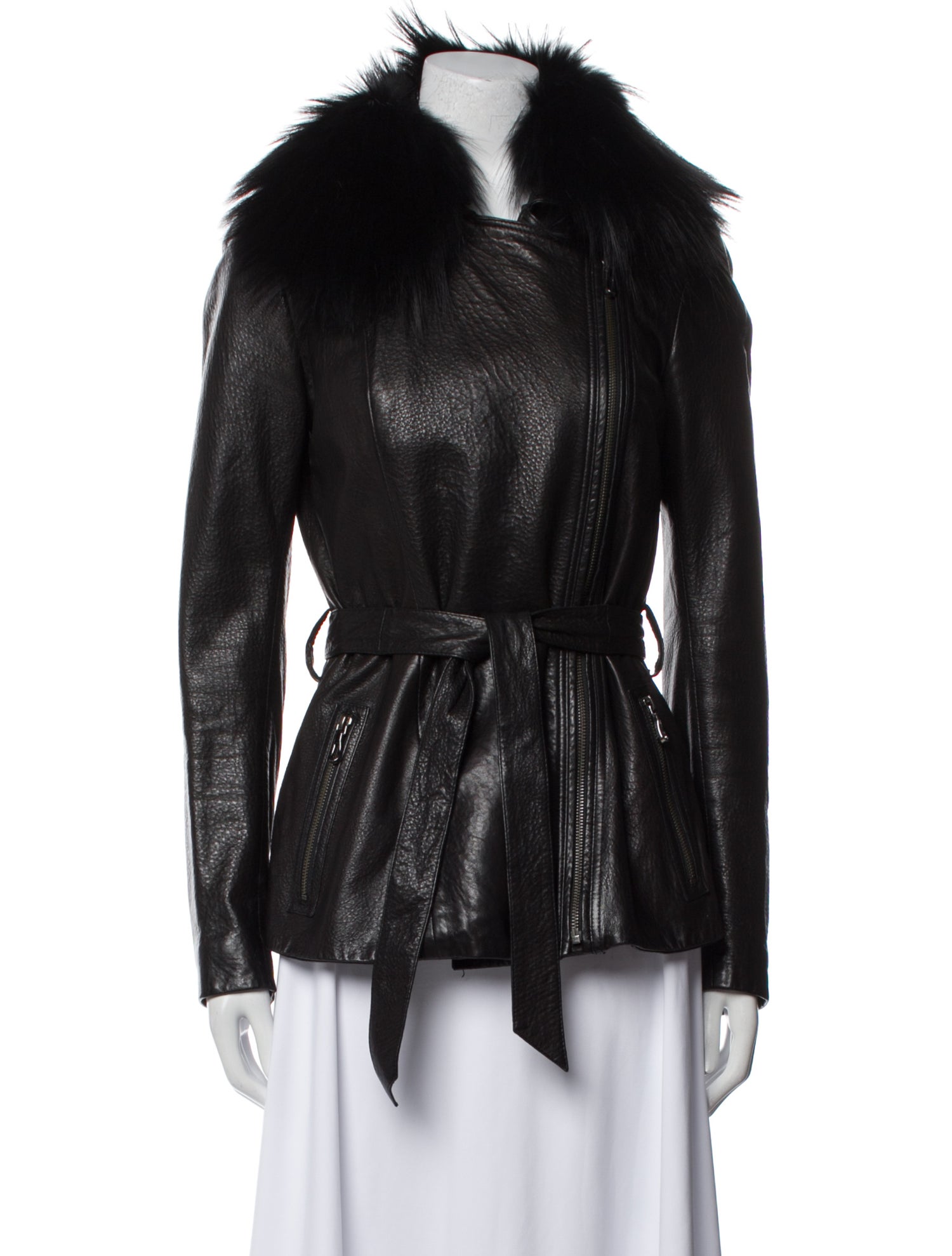 Maximilian Leather Evening Jacket