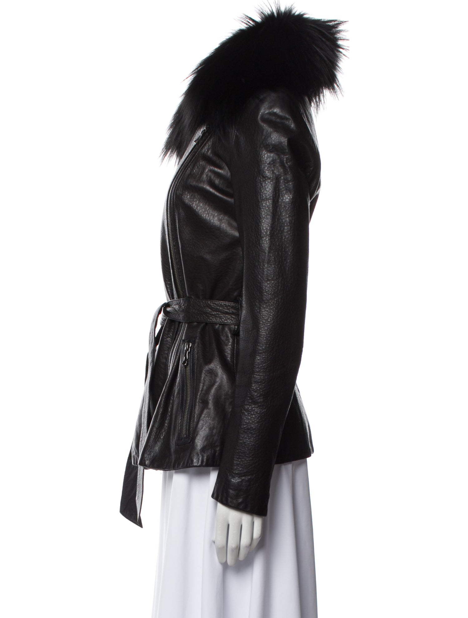 Maximilian Leather Evening Jacket