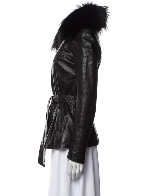 Maximilian Leather Evening Jacket