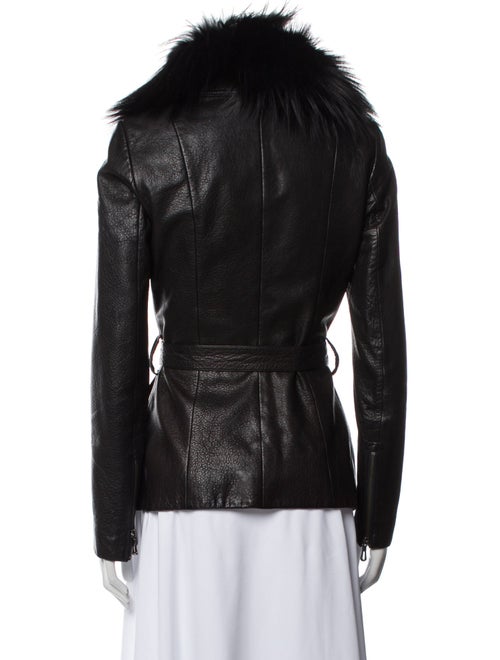 Maximilian Leather Evening Jacket