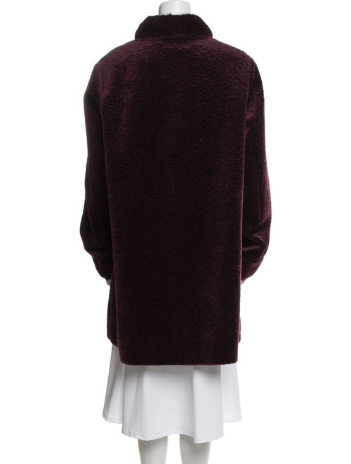 Maximilian Lambswool Faux Fur Jacket