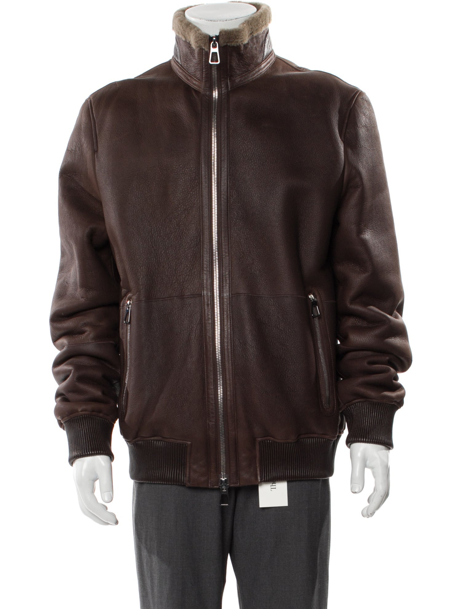 Maximilian Shearling Fur Jacket