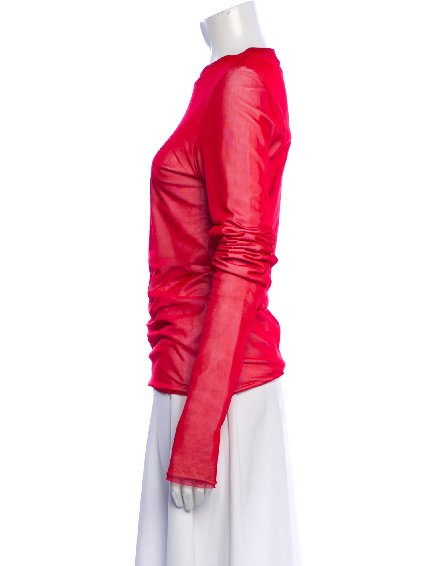 Maximilian Crew Neck Long Sleeve Top