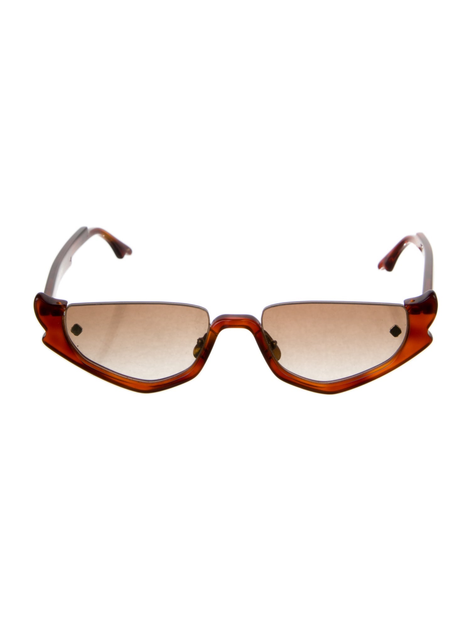 Møy Atelier Square Gradient Sunglasses