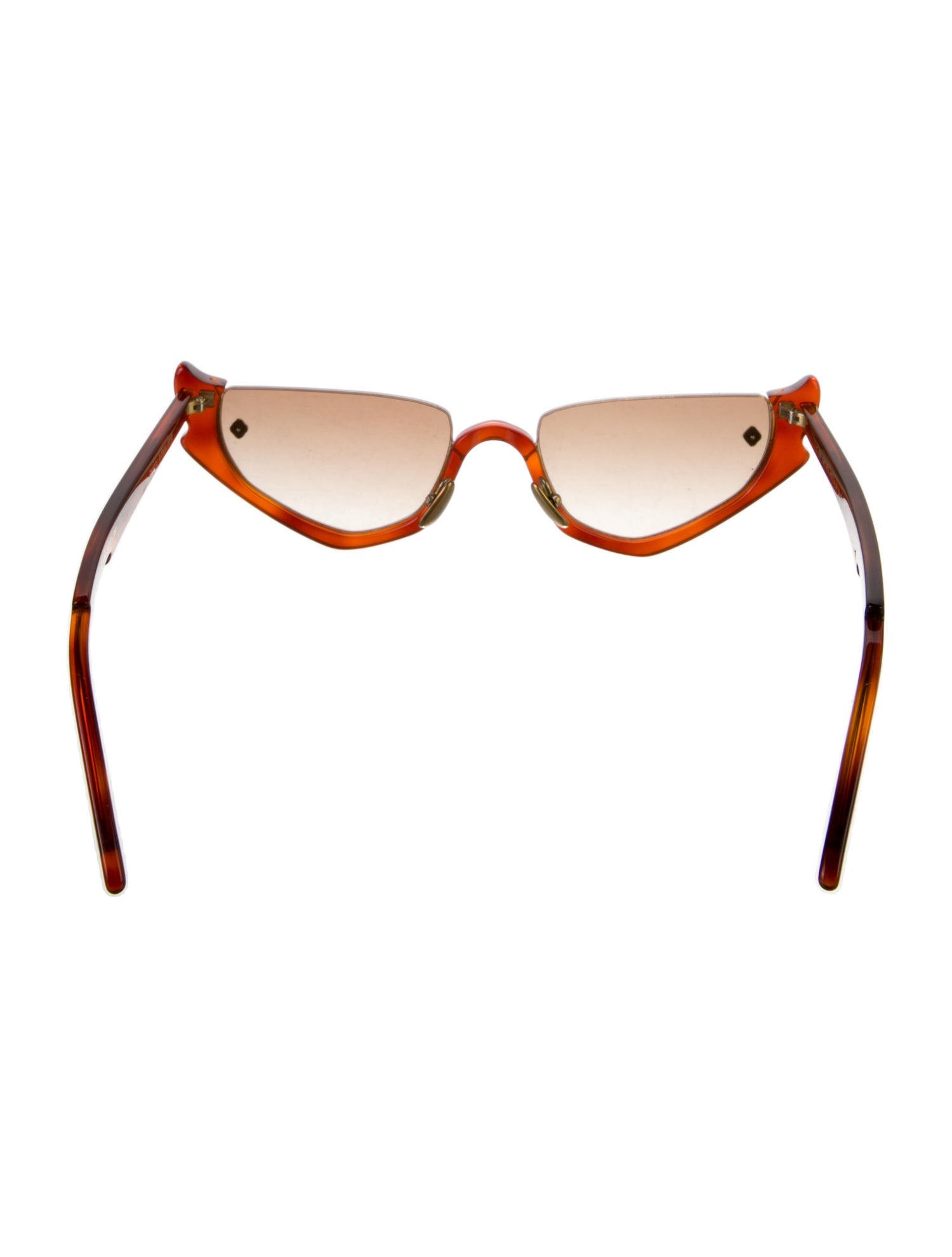 Møy Atelier Square Gradient Sunglasses
