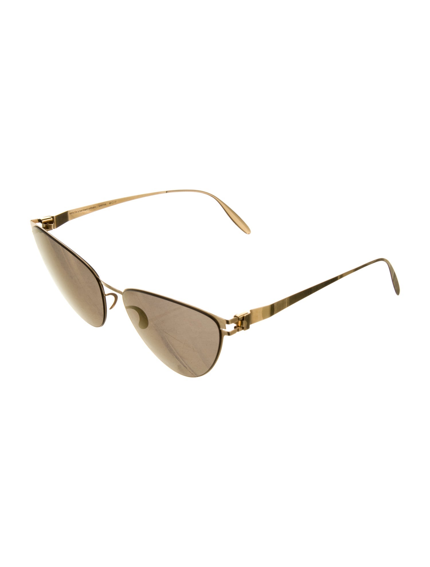 Mykita Cat-Eye Mirrored Sunglasses