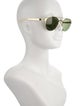Mykita Aviator Tinted Sunglasses