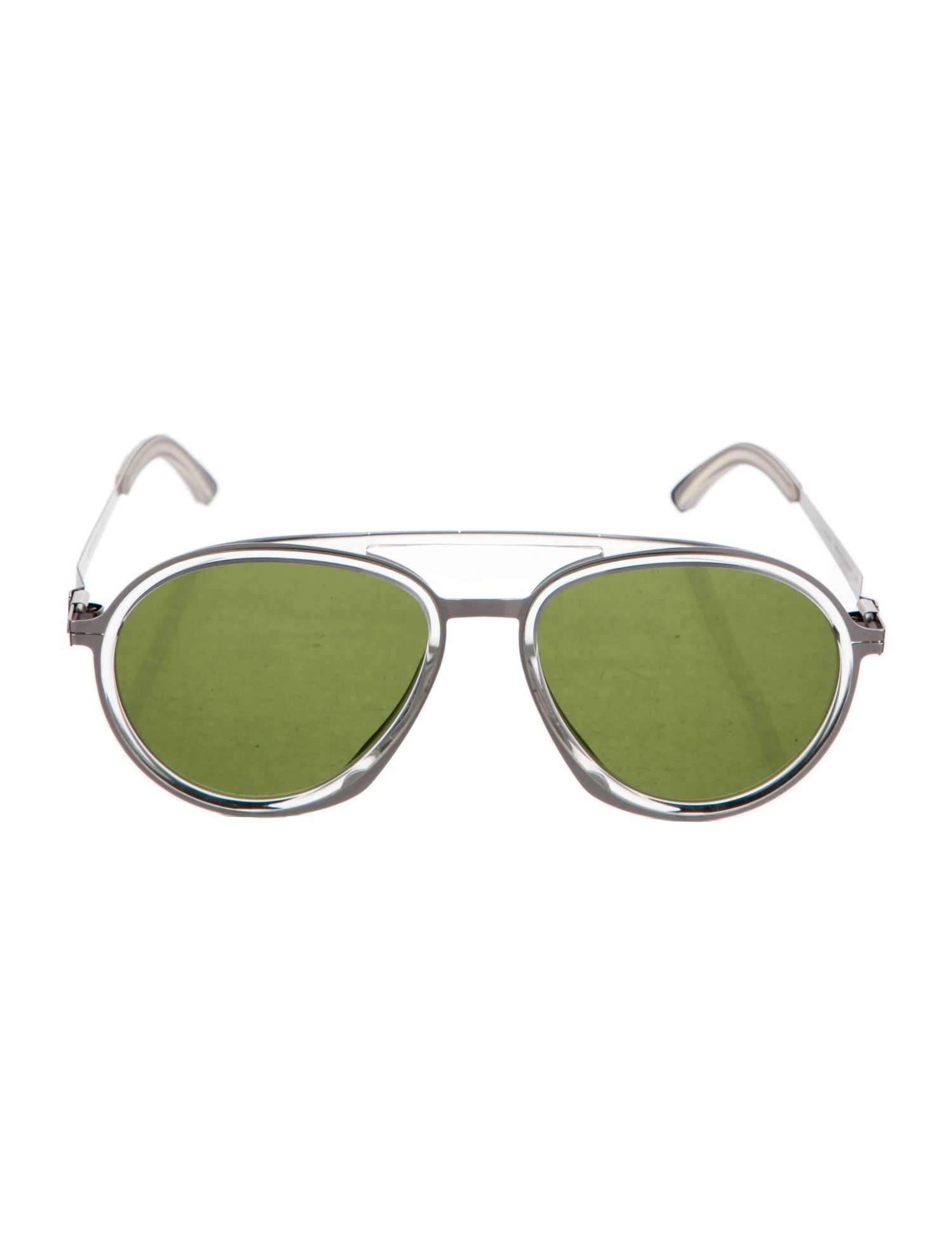 マリ Mykita x Marios Schwab Jane Round Sunglasses - Blue