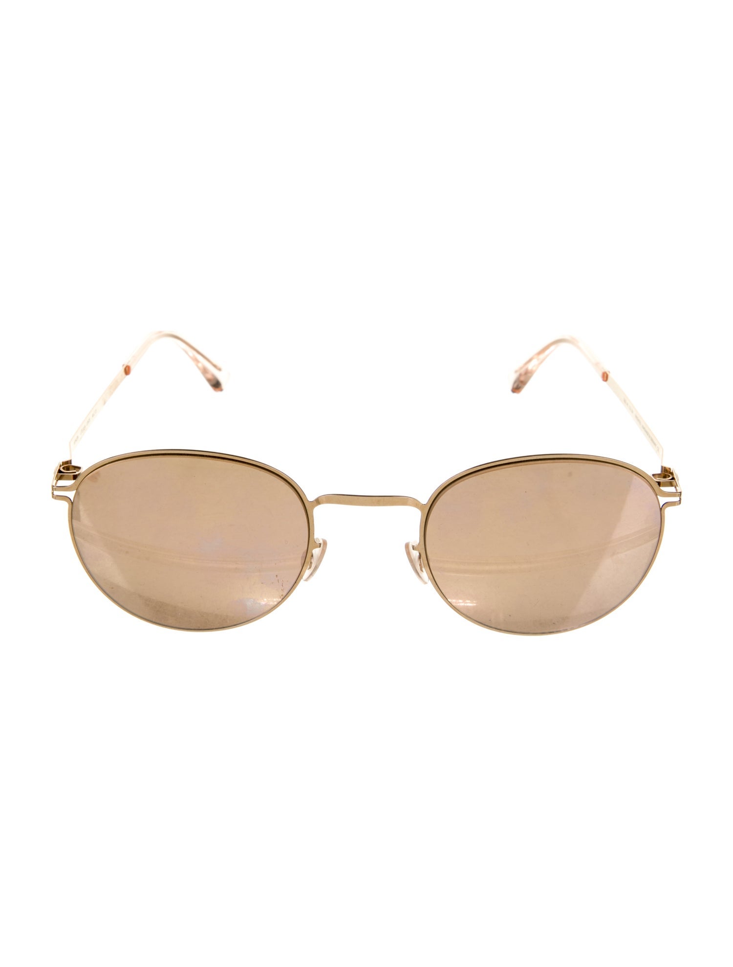 Mykita Round Mirrored Sunglasses