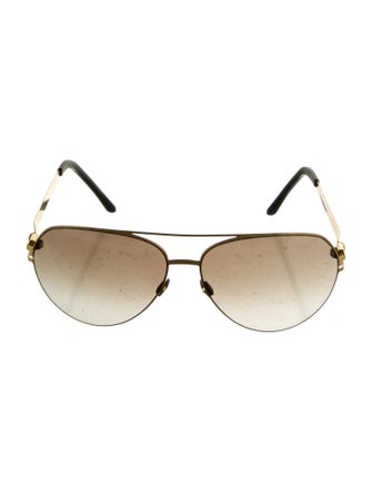 Mykita Aviator Gradient Sunglasses