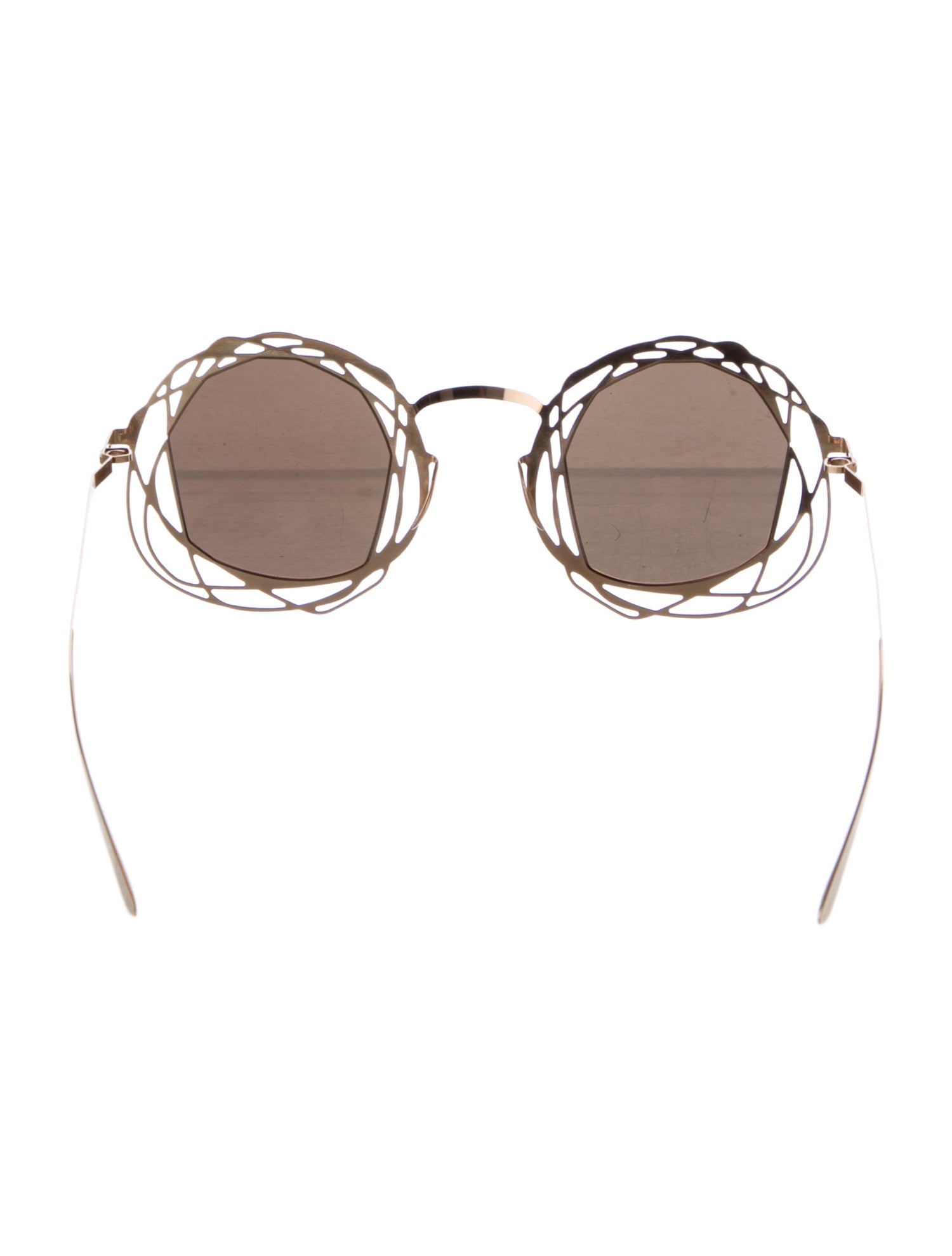 Mykita Oversize Mirrored Sunglasses