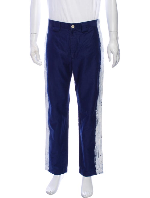 Miharayasuhiro Printed Pants Blue