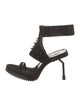 Miharayasuhiro Suede Studded Accents Sandals