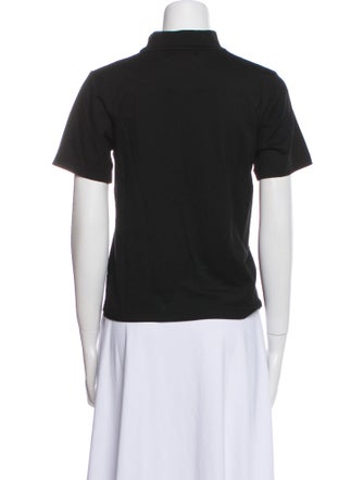 Miharayasuhiro Mock Neck Short Sleeve T-Shirt