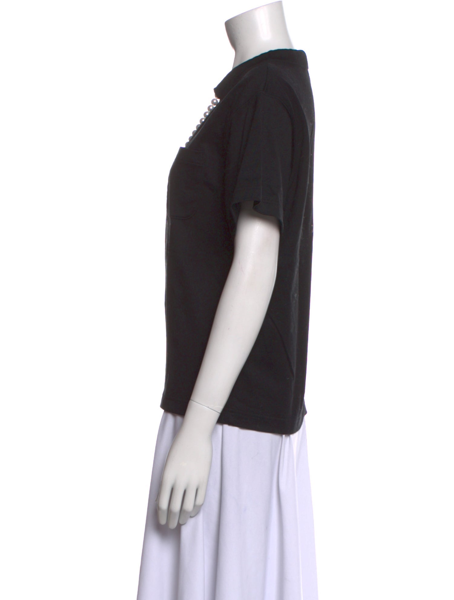 Miharayasuhiro Scoop Neck Short Sleeve T-Shirt