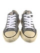 Miharayasuhiro Canvas Colorblock Pattern Sneakers