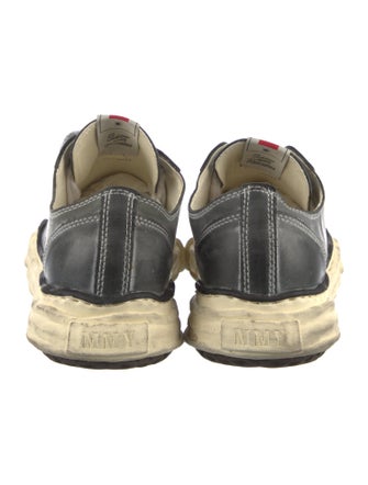 Miharayasuhiro Canvas Colorblock Pattern Sneakers