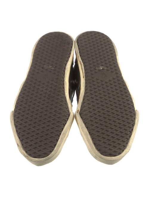 Miharayasuhiro Canvas Colorblock Pattern Sneakers