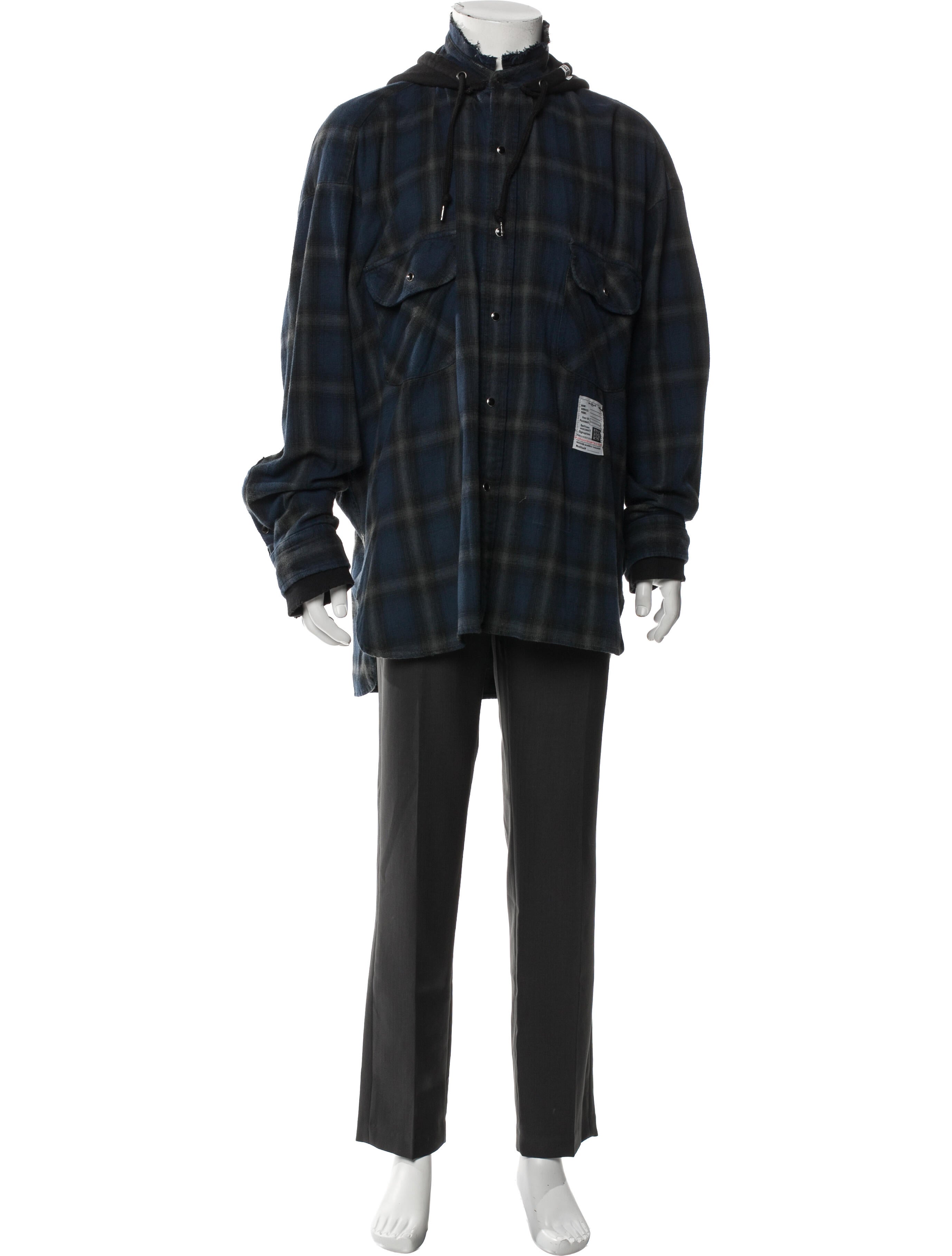 Miharayasuhiro Plaid Print Parka