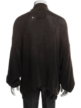 Miharayasuhiro Graphic Print V-Neck Cardigan