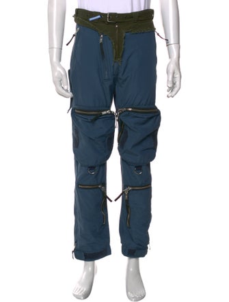 Miharayasuhiro Colorblock Pattern Ski Pants