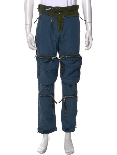 Miharayasuhiro Colorblock Pattern Ski Pants