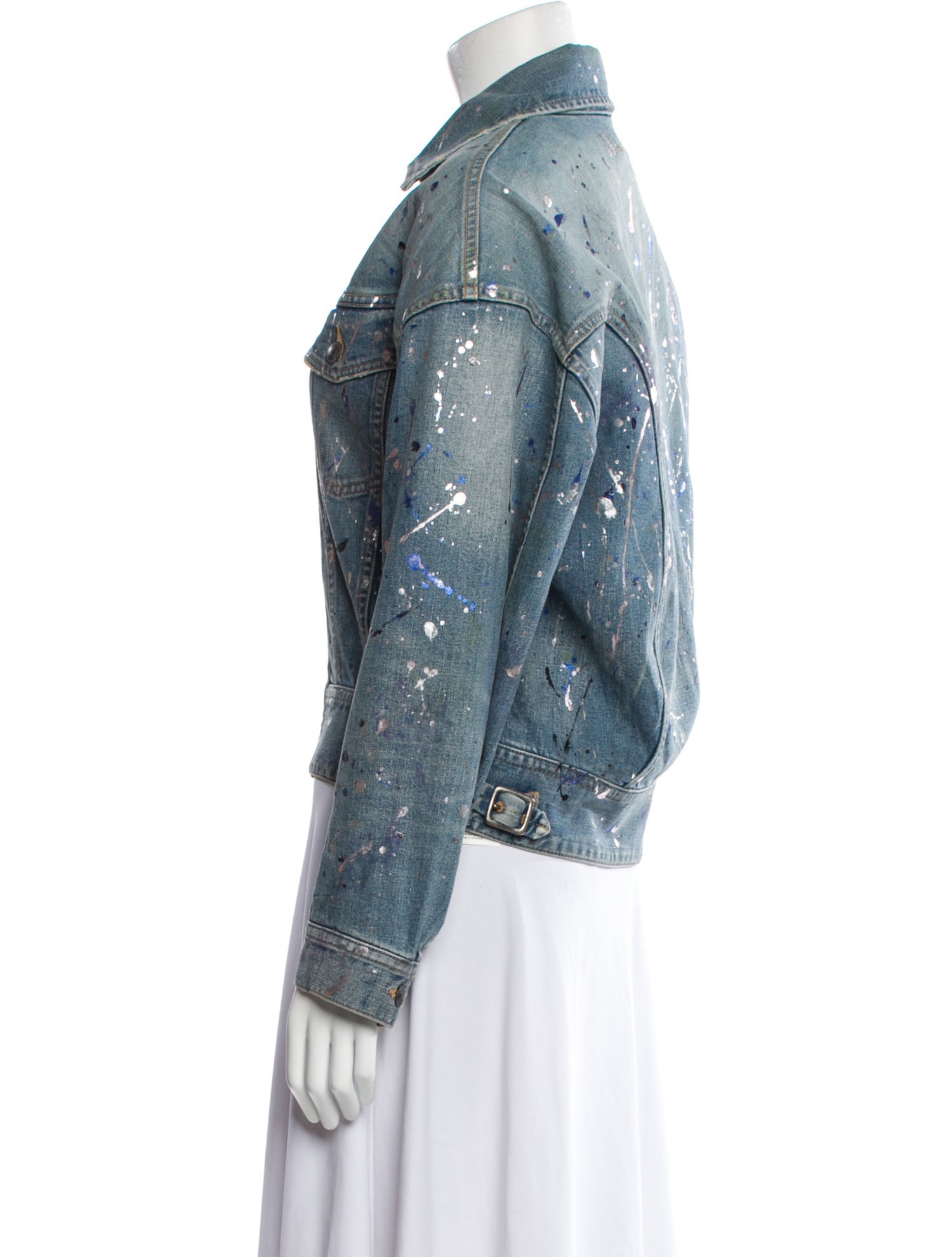 Miharayasuhiro Printed Denim Jacket