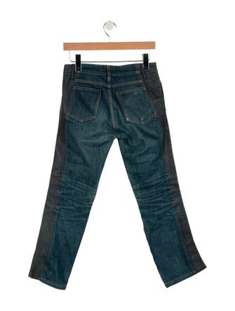 Miharayasuhiro Mid-Rise Straight Leg Jeans