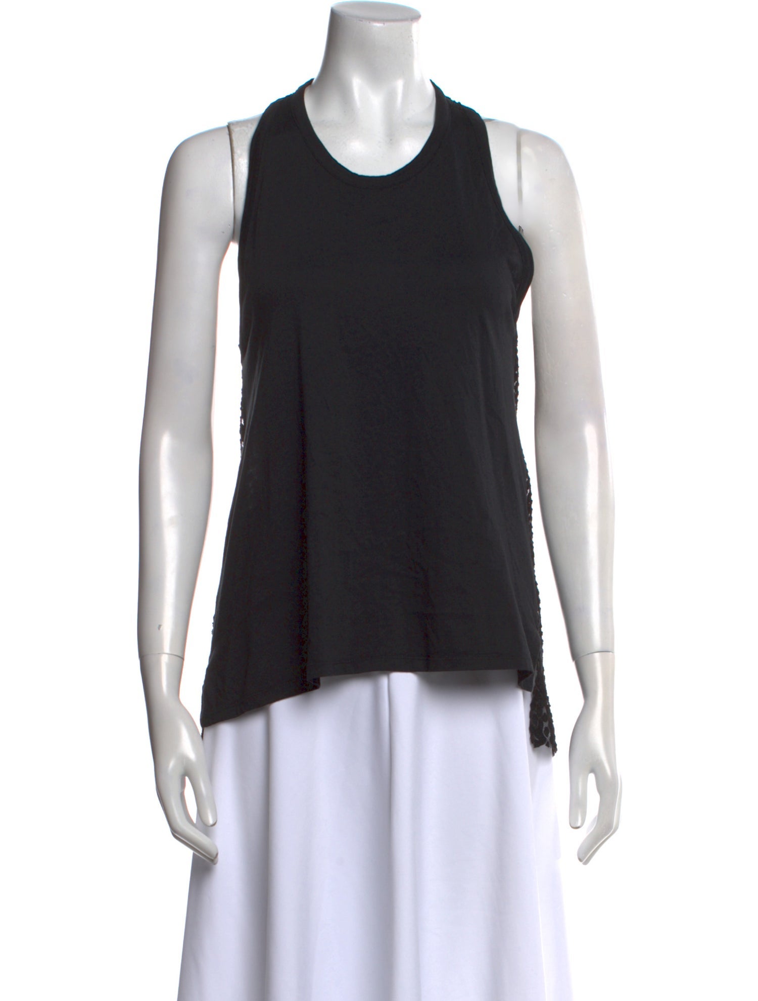 Miharayasuhiro Scoop Neck Sleeveless Top