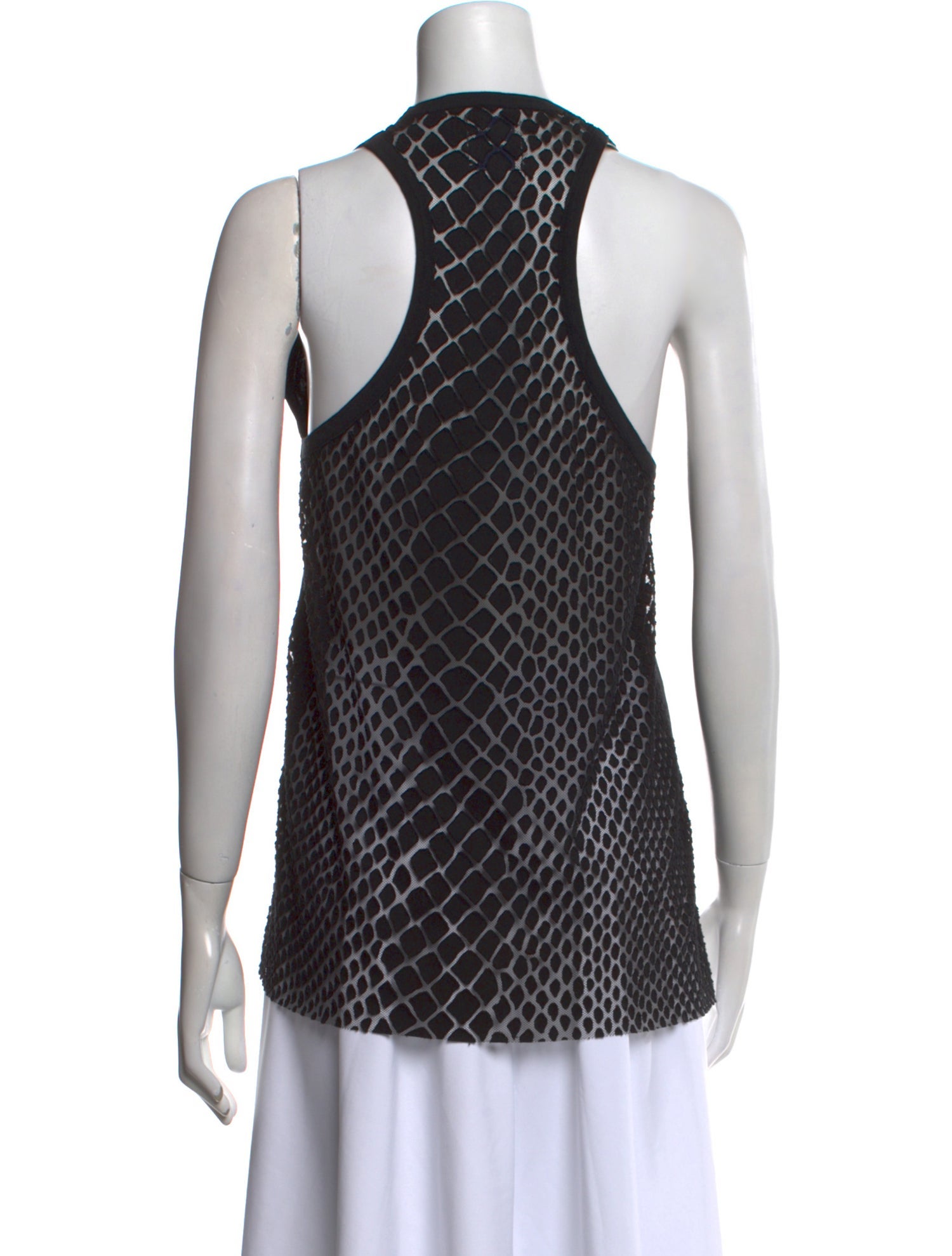 Miharayasuhiro Scoop Neck Sleeveless Top