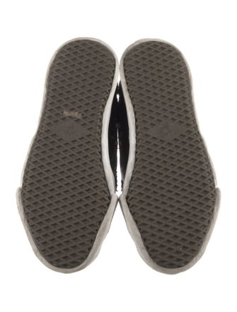 Miharayasuhiro Canvas Colorblock Pattern Athletic Sneakers