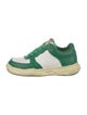 Miharayasuhiro Leather Colorblock Pattern Sneakers