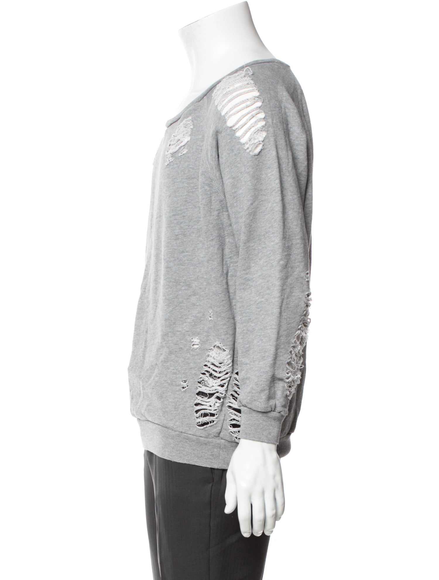 Miharayasuhiro Scoop Neck Long Sleeve Pullover