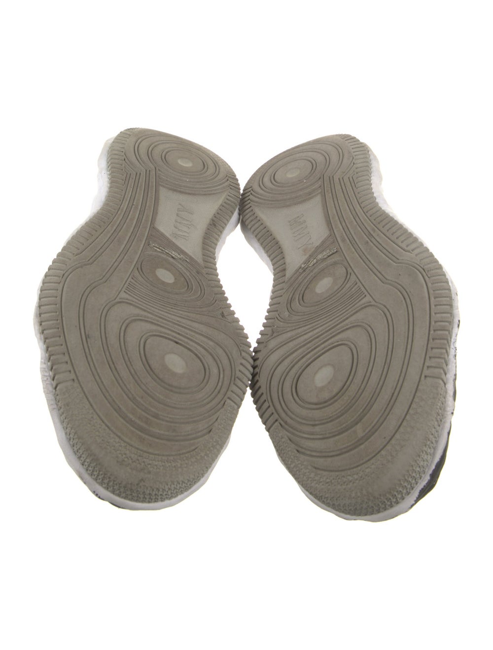 Miharayasuhiro Leather Colorblock Pattern Sneakers - image 4