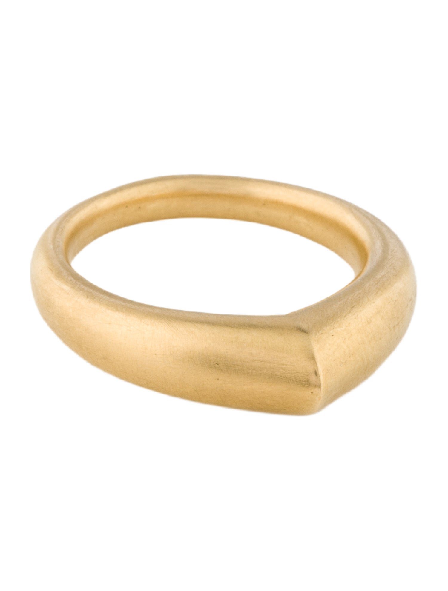 Nada Ghazal 18K The Arch Courage Stripe Small Ring
