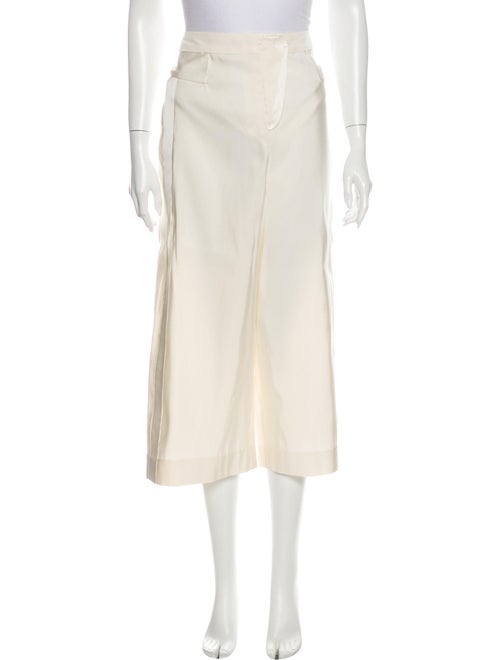 Naeem Khan Wide Leg Pants White