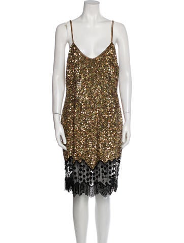 Naeem Khan Dresses Vintage Mini Dress L