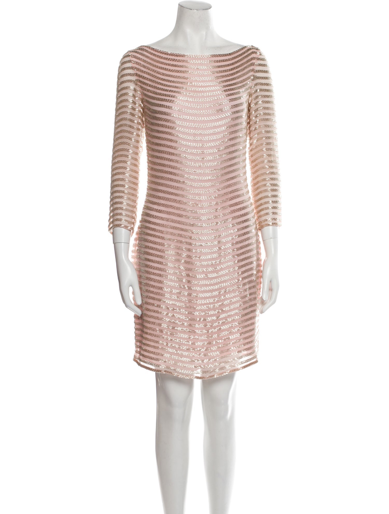 Naeem Khan Silk Mini Dress